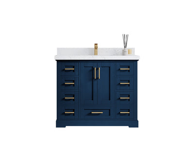 Boston 42 in. W x 22 in. D Single Sink Bathroom Vanity - Willow Bath and Vanity