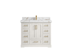 Boston 42 in. W x 22 in. D Single Sink Bathroom Vanity - photo 35
