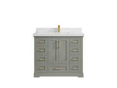Boston 42 in. W x 22 in. D Single Sink Bathroom Vanity - photo 22