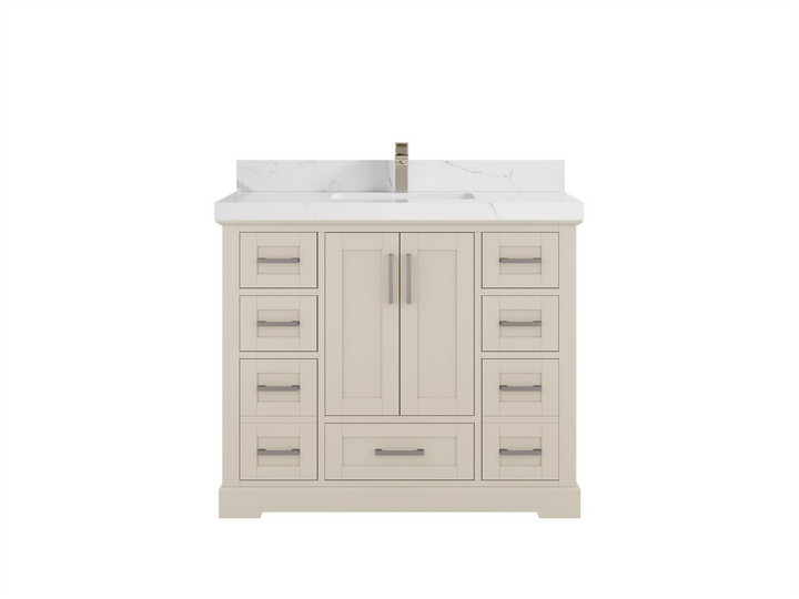 Boston 42 in. W x 22 in. D Single Sink Bathroom Vanity - photo 17