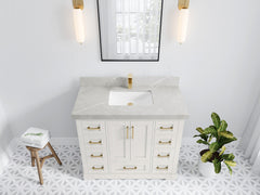 Boston 42 in. W x 22 in. D Single Sink Bathroom Vanity - photo 30