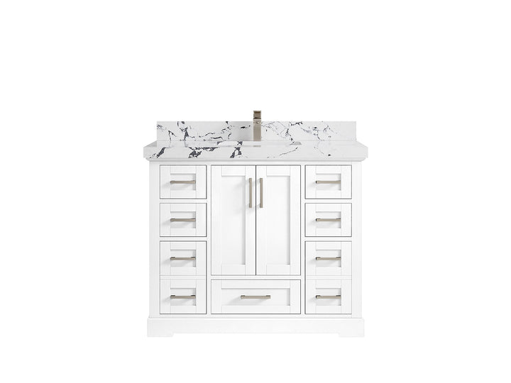 Boston 42 in. W x 22 in. D Single Sink Bathroom Vanity - photo 39