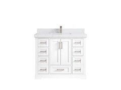 Boston 42 in. W x 22 in. D Single Sink Bathroom Vanity - photo 29