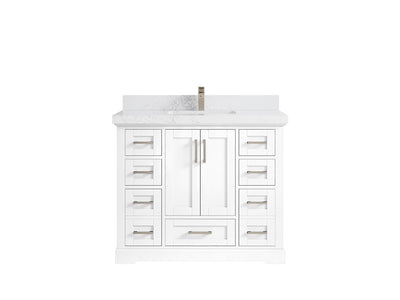 Boston 42 in. W x 22 in. D Single Sink Bathroom Vanity - Willow Bath and Vanity