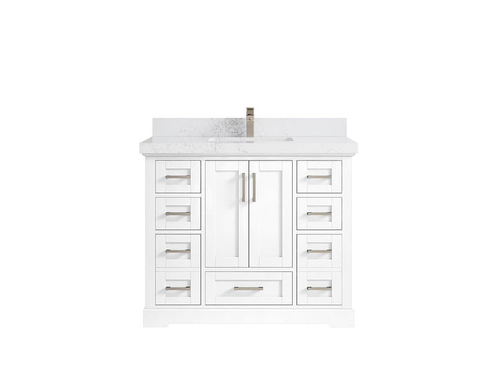 Boston 42 in. W x 22 in. D Single Sink Bathroom Vanity - photo 29