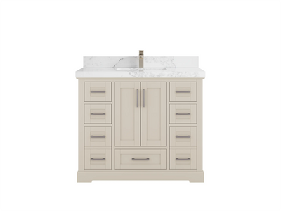 Boston 42 in. W x 22 in. D Single Sink Bathroom Vanity - Willow Bath and Vanity