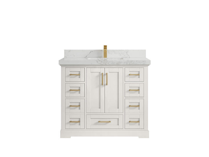 Boston 42 in. W x 22 in. D Single Sink Bathroom Vanity - photo 23