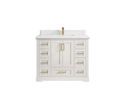 Boston 42 in. W x 22 in. D Single Sink Bathroom Vanity - Willow Bath and Vanity