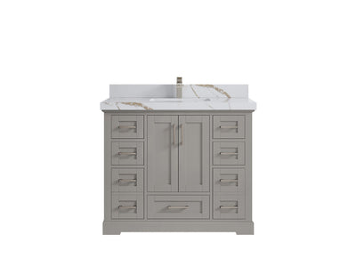 Boston 42 in. W x 22 in. D Single Sink Bathroom Vanity - Willow Bath and Vanity
