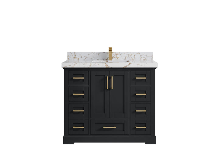 Boston 42 in. W x 22 in. D Single Sink Bathroom Vanity - photo 37