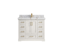 Boston 42 in. W x 22 in. D Single Sink Bathroom Vanity - photo 37
