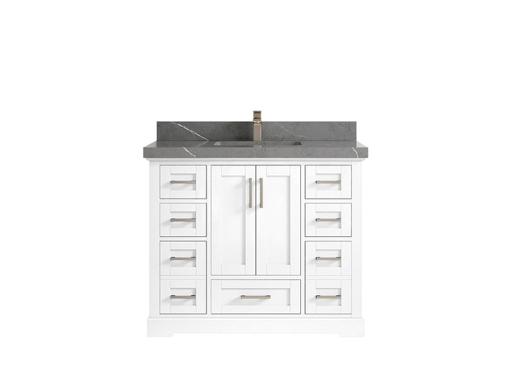 Boston 42 in. W x 22 in. D Single Sink Bathroom Vanity - photo 33