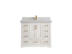 Boston 42 in. W x 22 in. D Single Sink Bathroom Vanity - photo 15