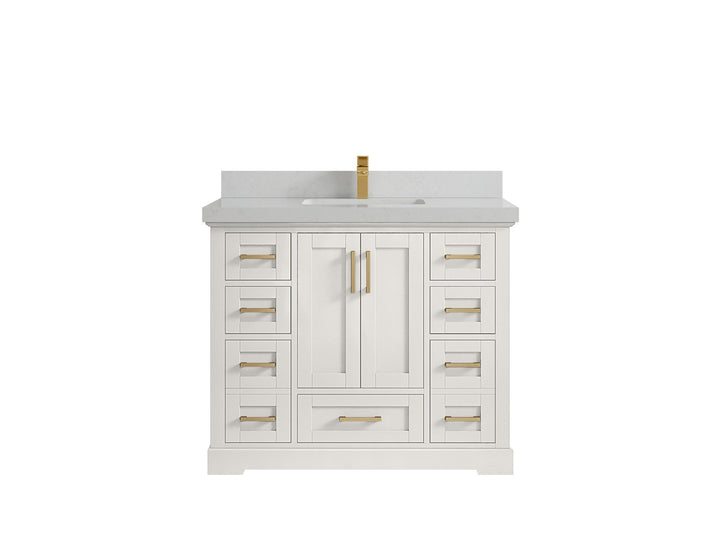 Boston 42 in. W x 22 in. D Single Sink Bathroom Vanity - photo 15