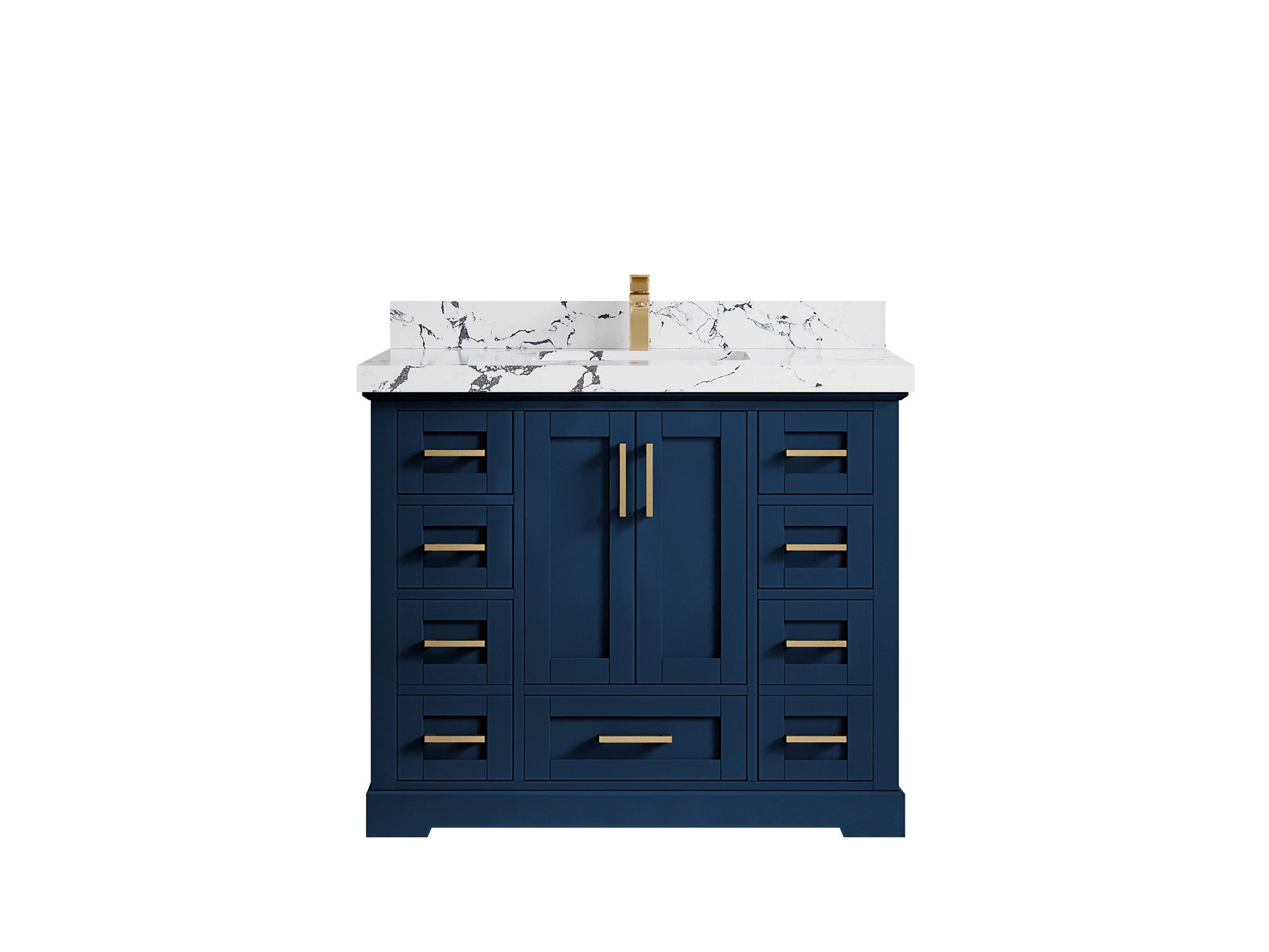 Boston 42 in. W x 22 in. D Single Sink Bathroom Vanity - Willow Bath and Vanity