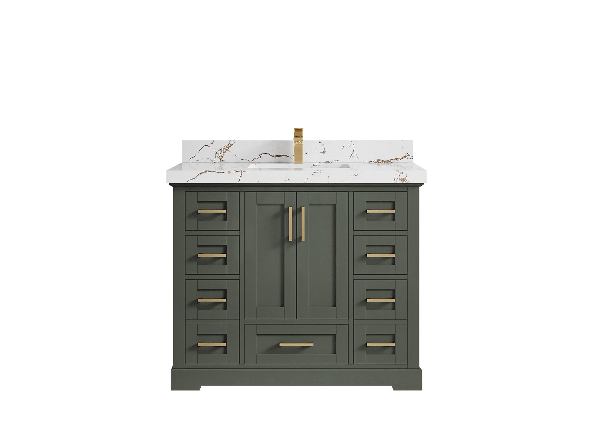 Boston 42 in. W x 22 in. D Single Sink Bathroom Vanity - Willow Bath and Vanity