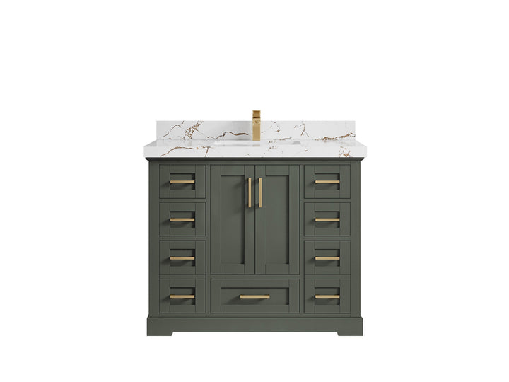 Boston 42 in. W x 22 in. D Single Sink Bathroom Vanity - photo 34