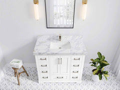 Boston 42 in. W x 22 in. D Single Sink Bathroom Vanity - photo 24