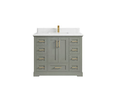 Boston 42 in. W x 22 in. D Single Sink Bathroom Vanity - photo 46