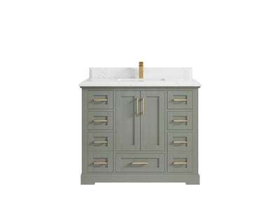 Boston 42 in. W x 22 in. D Single Sink Bathroom Vanity - Willow Bath and Vanity