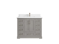 Boston 42 in. W x 22 in. D Single Sink Bathroom Vanity - photo 48