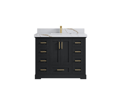 Boston 42 in. W x 22 in. D Single Sink Bathroom Vanity - Willow Bath and Vanity