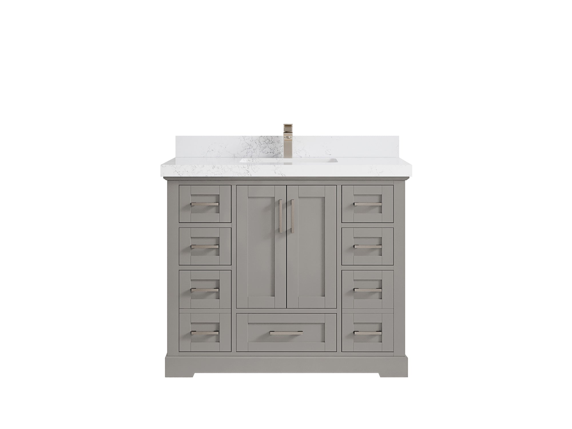 Boston 42 in. W x 22 in. D Single Sink Bathroom Vanity - Willow Bath and Vanity