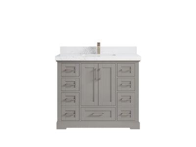 Boston 42 in. W x 22 in. D Single Sink Bathroom Vanity - Willow Bath and Vanity