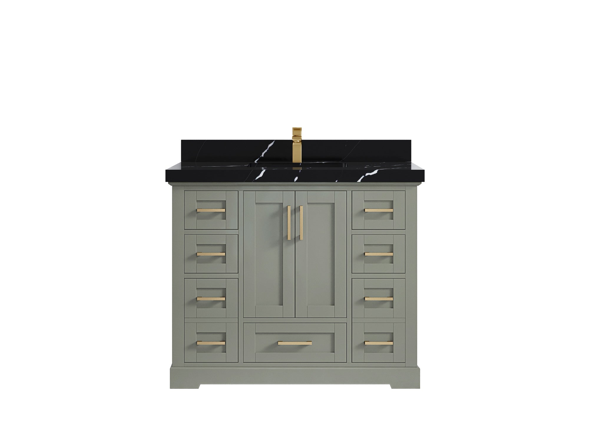 Boston 42 in. W x 22 in. D Single Sink Bathroom Vanity - Willow Bath and Vanity