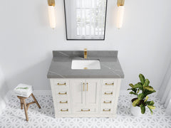 Boston 42 in. W x 22 in. D Single Sink Bathroom Vanity - photo 32