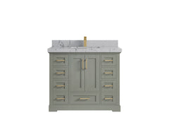 Boston 42 in. W x 22 in. D Single Sink Bathroom Vanity - photo 40