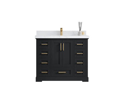 Boston 42 in. W x 22 in. D Single Sink Bathroom Vanity - Willow Bath and Vanity