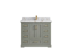 Boston 42 in. W x 22 in. D Single Sink Bathroom Vanity - photo 36