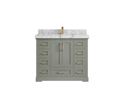 Boston 42 in. W x 22 in. D Single Sink Bathroom Vanity - Willow Bath and Vanity