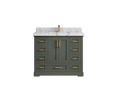 Boston 42 in. W x 22 in. D Single Sink Bathroom Vanity - Willow Bath and Vanity