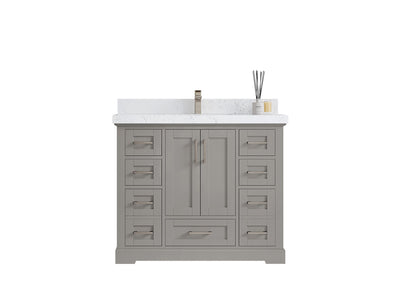 Boston 42 in. W x 22 in. D Single Sink Bathroom Vanity - Willow Bath and Vanity