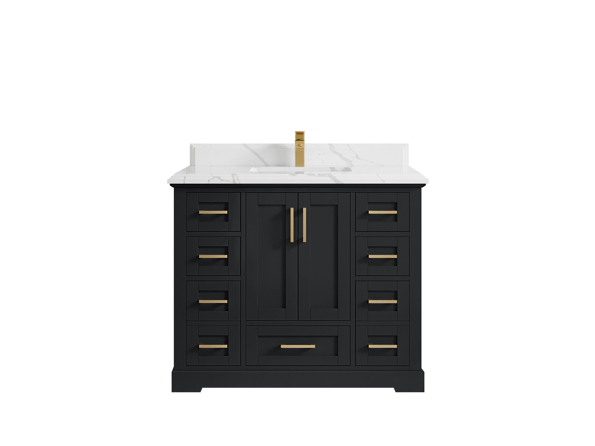 Boston 42 in. W x 22 in. D Single Sink Bathroom Vanity - Willow Bath and Vanity