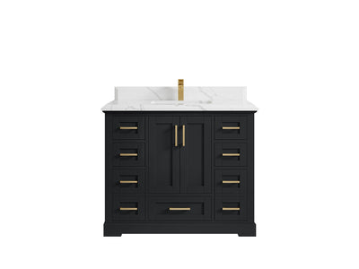 Boston 42 in. W x 22 in. D Single Sink Bathroom Vanity - Willow Bath and Vanity