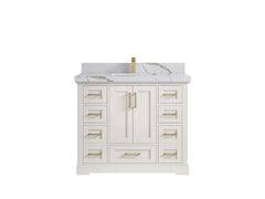 Boston 42 in. W x 22 in. D Single Sink Bathroom Vanity - photo 19