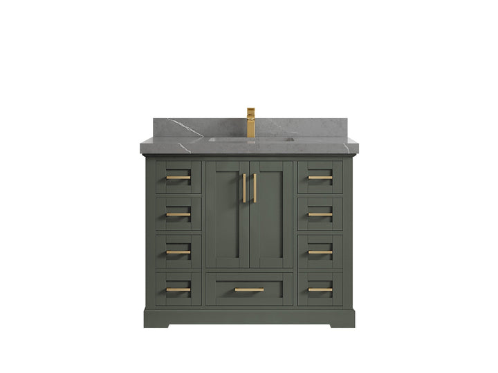 Boston 42 in. W x 22 in. D Single Sink Bathroom Vanity - photo 32