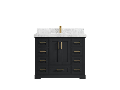 Boston 42 in. W x 22 in. D Single Sink Bathroom Vanity - Willow Bath and Vanity