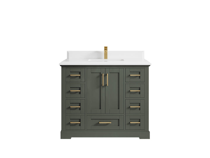 Boston 42 in. W x 22 in. D Single Sink Bathroom Vanity - photo 48