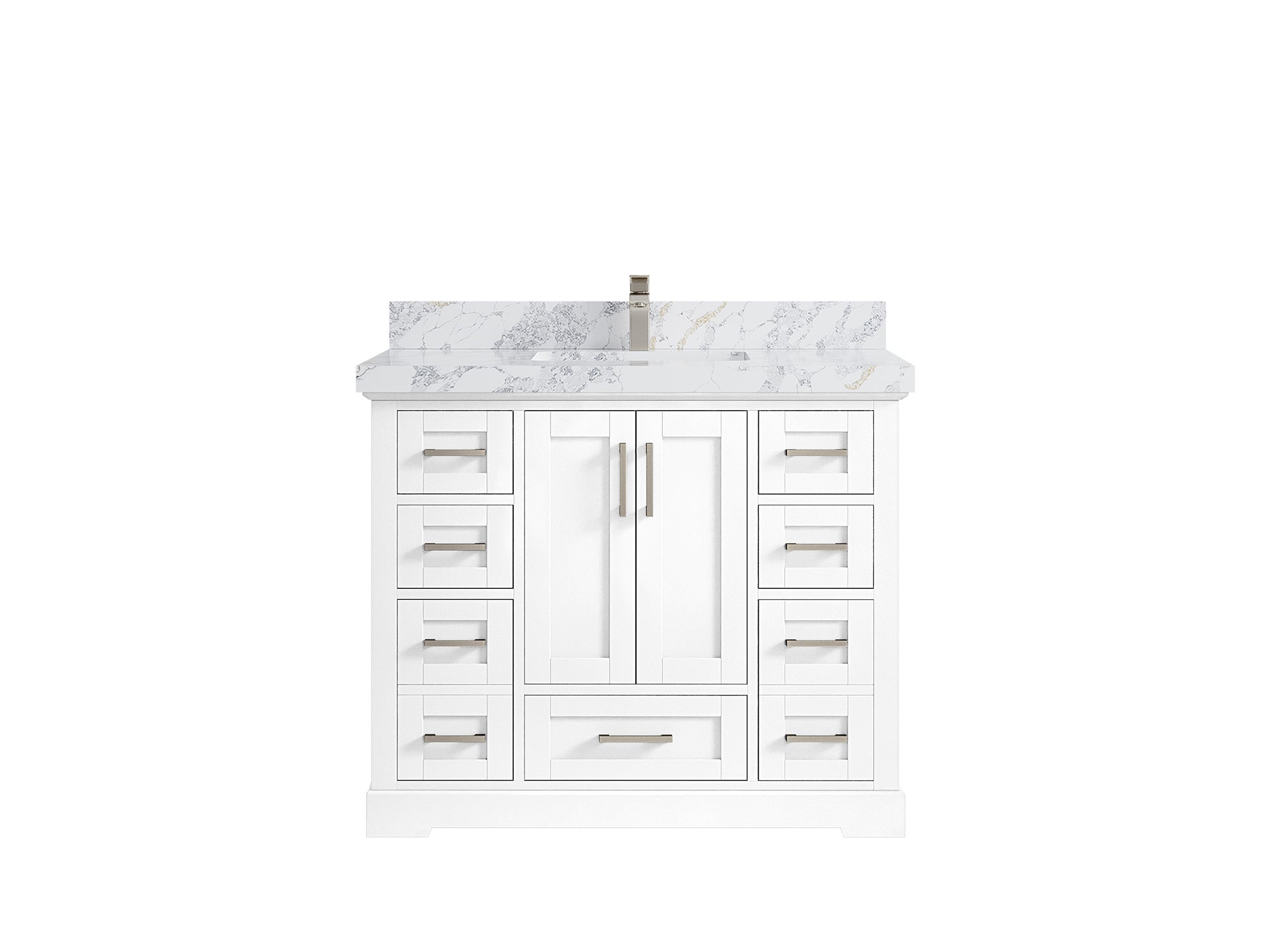 Boston 42 in. W x 22 in. D Single Sink Bathroom Vanity - Willow Bath and Vanity