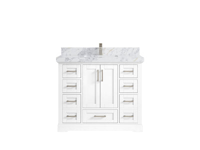 Boston 42 in. W x 22 in. D Single Sink Bathroom Vanity - Willow Bath and Vanity
