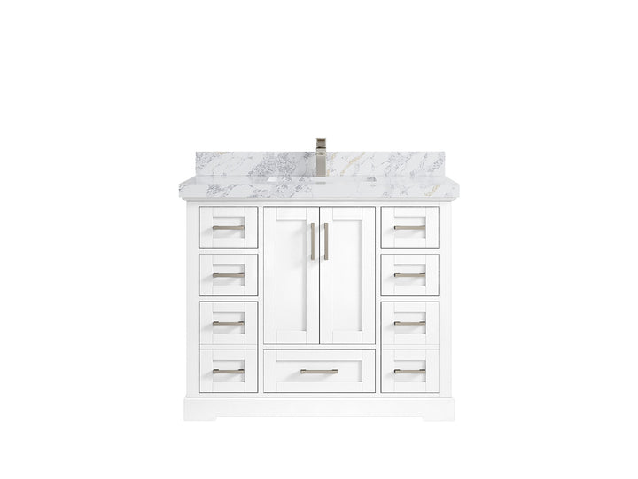 Boston 42 in. W x 22 in. D Single Sink Bathroom Vanity - photo 25