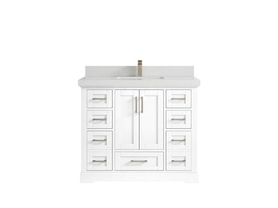 Boston 42 in. W x 22 in. D Single Sink Bathroom Vanity - Willow Bath and Vanity