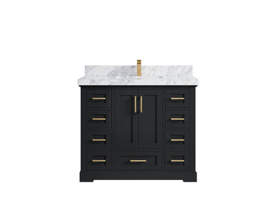 Boston 42 in. W x 22 in. D Single Sink Bathroom Vanity - Willow Bath and Vanity