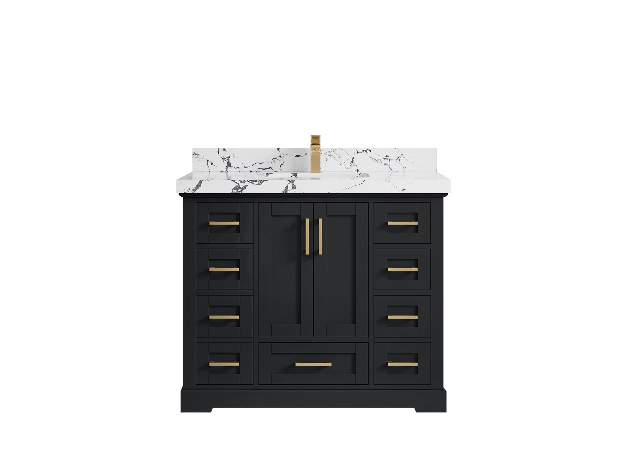 Boston 42 in. W x 22 in. D Single Sink Bathroom Vanity - Willow Bath and Vanity