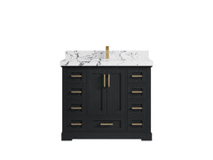 Boston 42 in. W x 22 in. D Single Sink Bathroom Vanity - photo 39