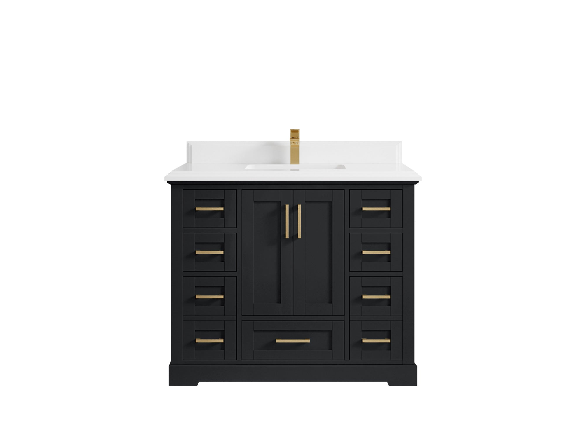 Boston 42 in. W x 22 in. D Single Sink Bathroom Vanity - Willow Bath and Vanity